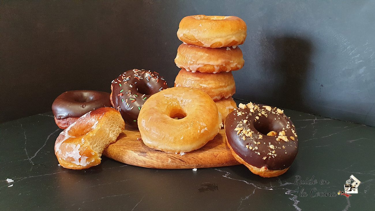 Donuts caseros, deliciosos y esponjosos