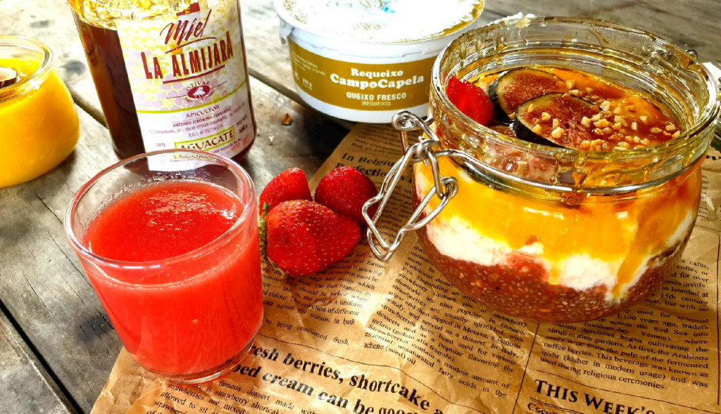 Desayuno saludable con chía y miel de aguacate | Ruido en la Cocina®️