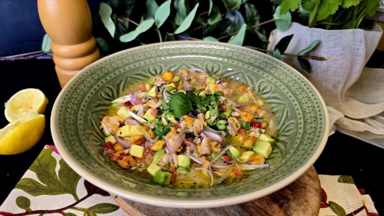 ceviche express de berberechos