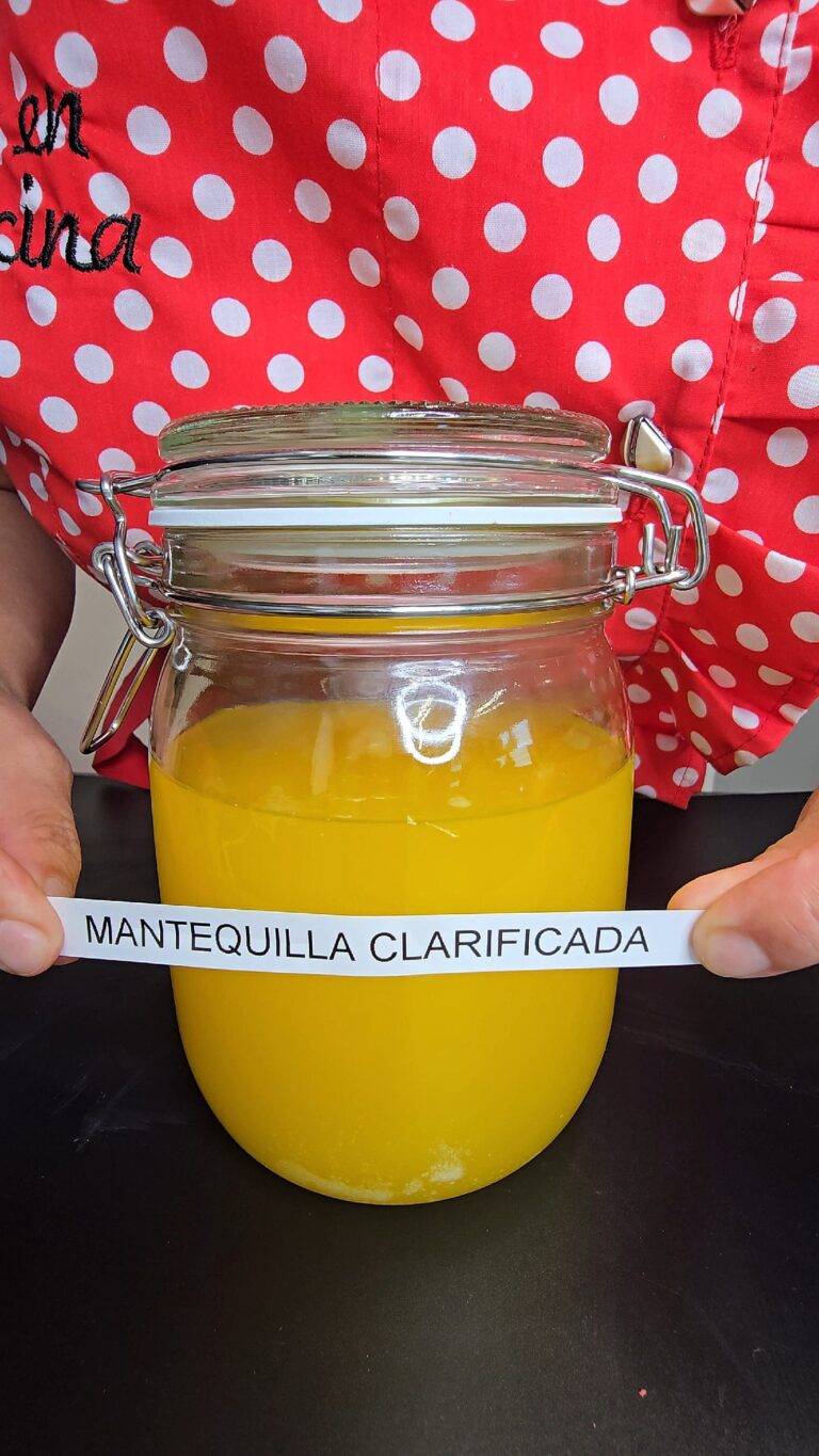 Mantequilla clarificada