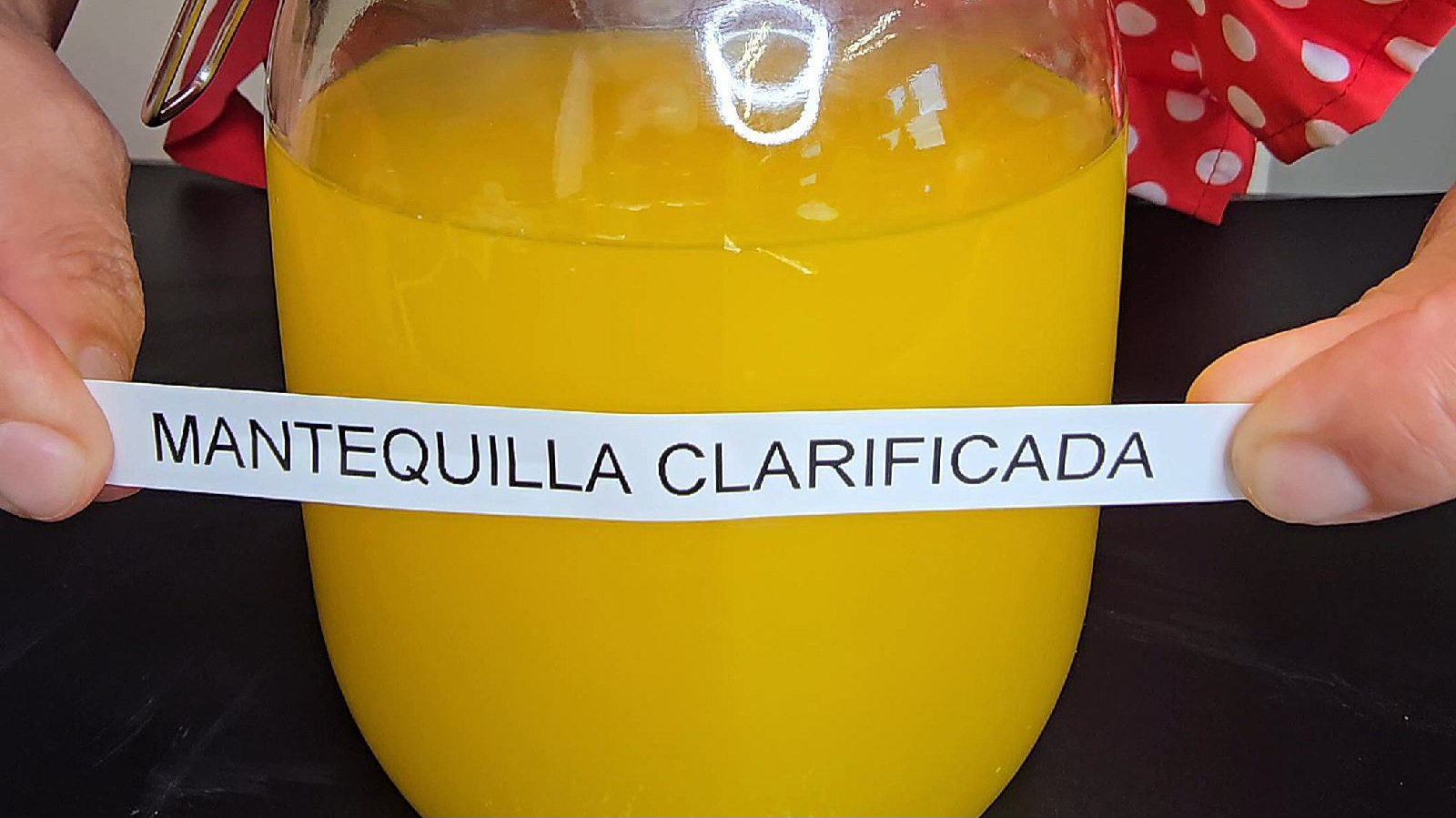 Mantequilla clarificada
