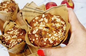 Magdalenas de manzana