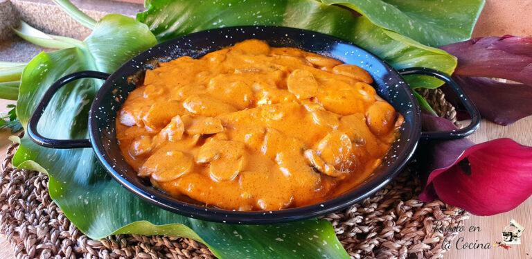 pechugas en salsa de mamá