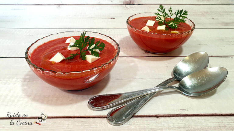 Salmorejo de remolacha