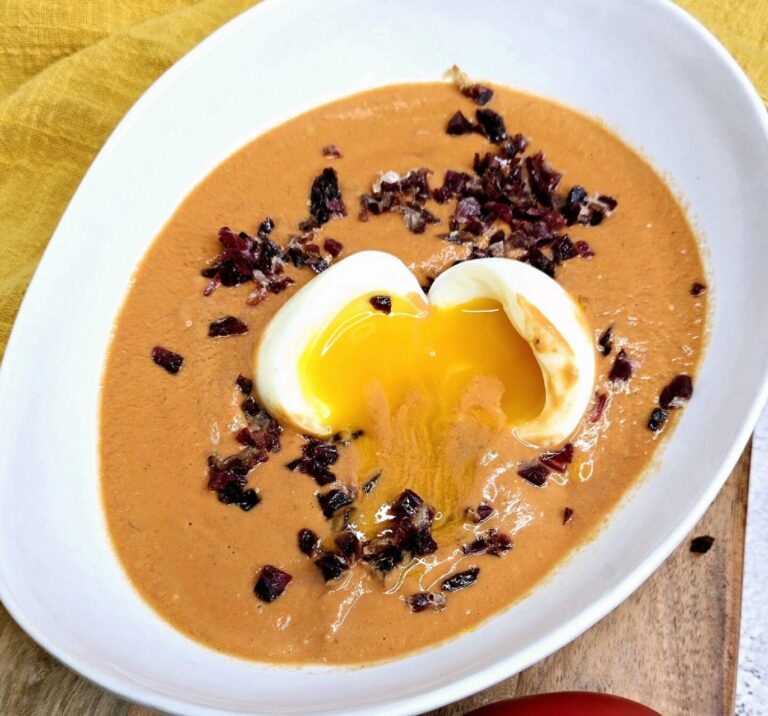 Salmorejo de mejillones