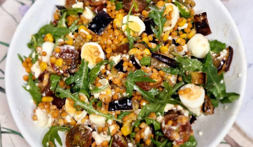 Ensalada de lentejas