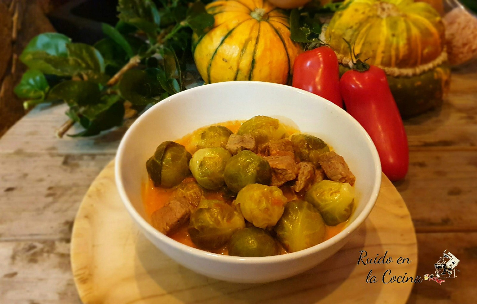 Coles de Bruselas de la abuela Paz