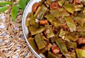 Judías verdes con chorizo