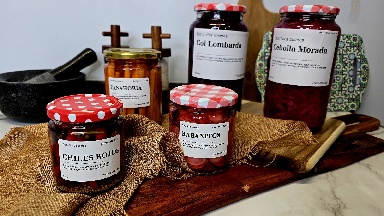 Encurtidos caseros como hacerlos fríos o en caliente