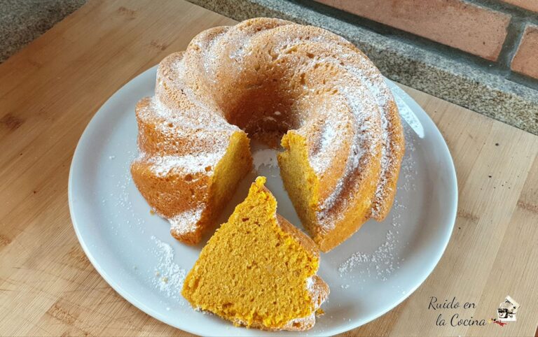 Bizcocho de calabaza con nueces