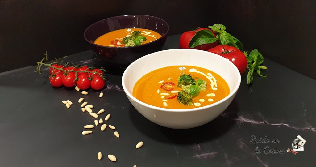 Crema de tomates asados