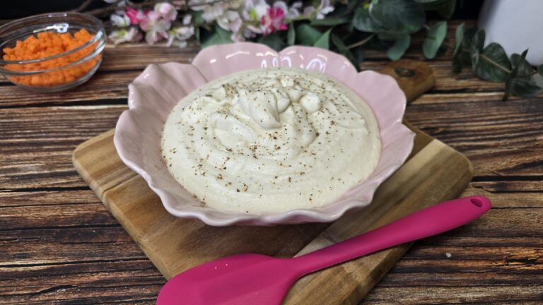 Bechamel de coliflor