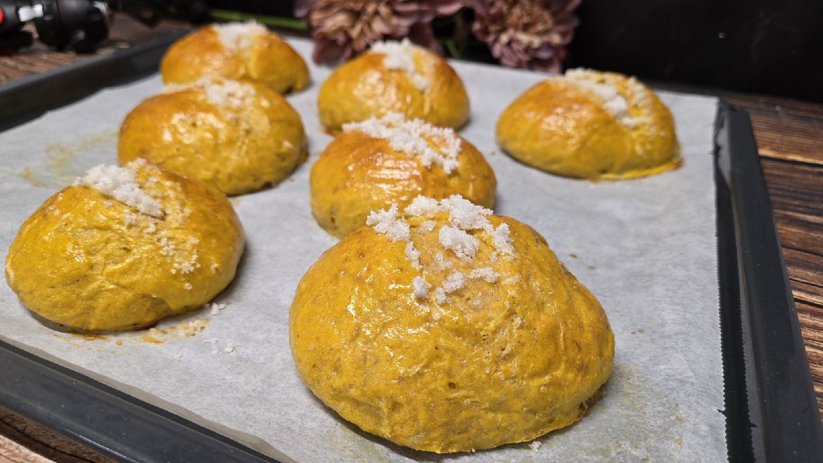 Bollos de Suizos de calabaza