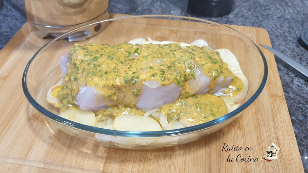 Mero con patatas
