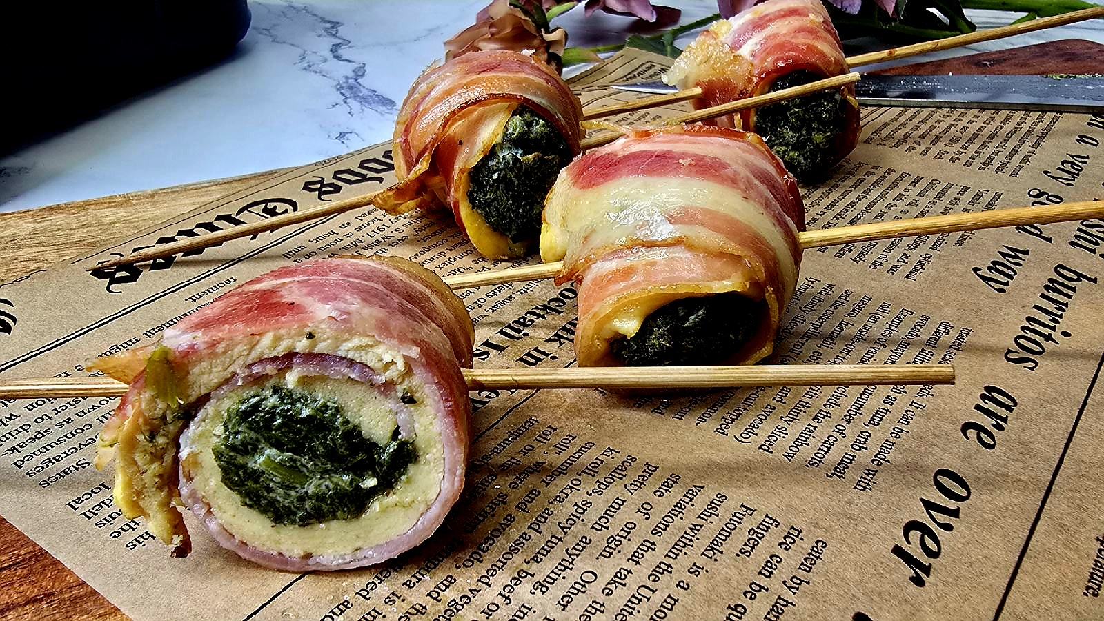 Brochetas a la florentina