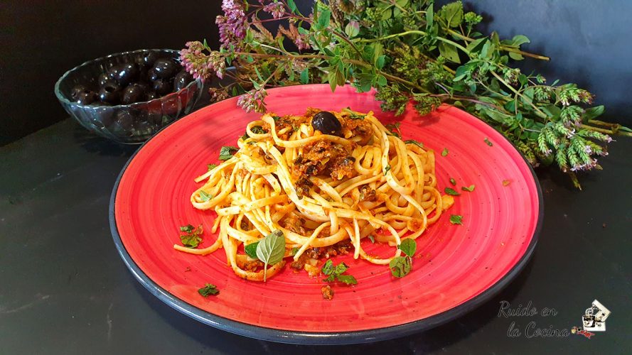 espaguetis alla puttanesca