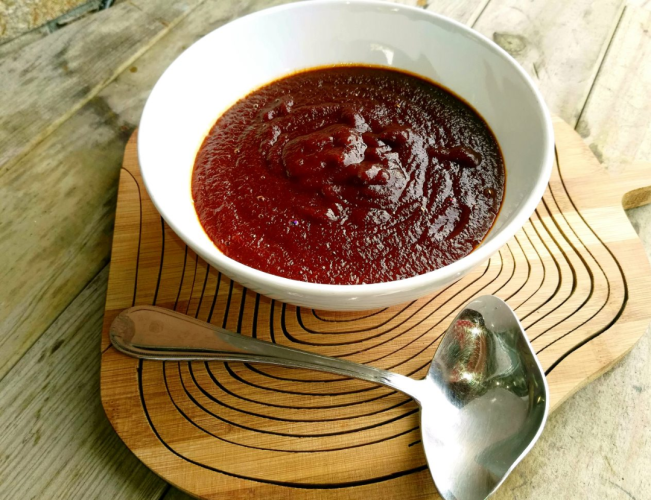 Salsa barbacoa casera